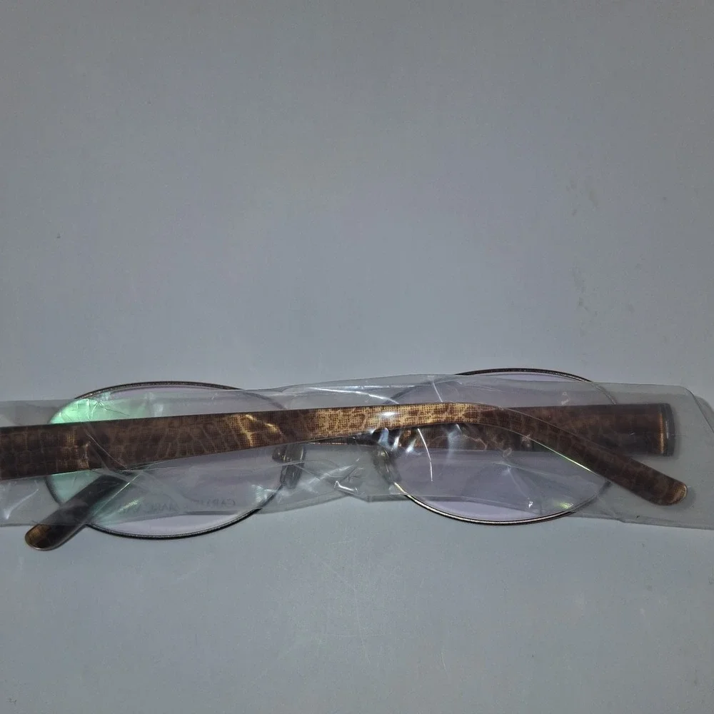 CARMEN MARC VALVO Paulette Eyeglass frames Mink  53 16 135 New